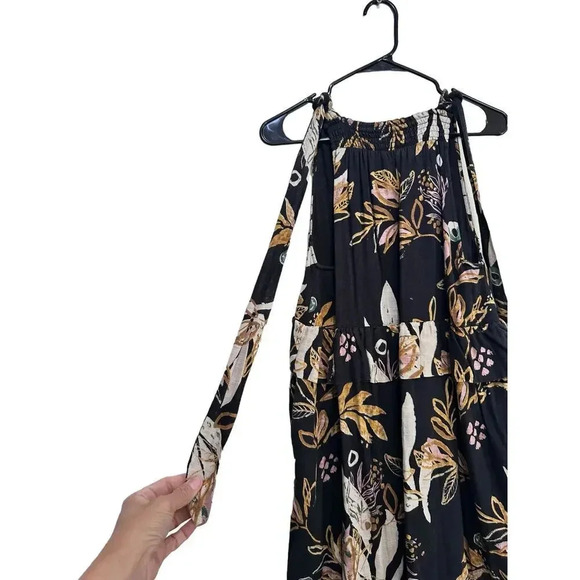 Free People Tiered Floral Sleeveless Anita Floral Print Maxi Dress Size XS - Picture 3 of 6
